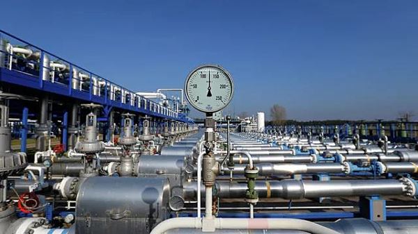 Запасы газа в европейских хранилищах упали до многолетнего минимума